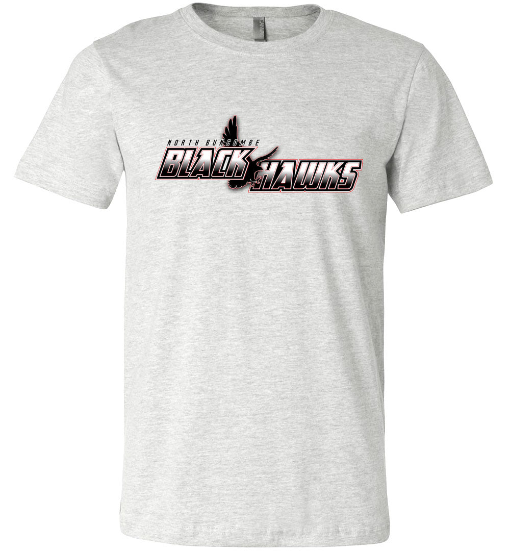 BLACK HAWKS! - Official Gear - Type 5 Short Sleeve Unisex, Modern Sports Logo