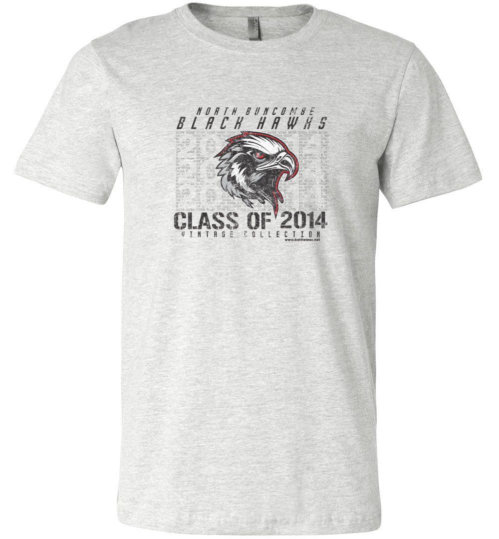 BLACK HAWKS! - Vintage 2014 Reunion Gear - Concept 001 Short Sleeve Unisex, Modern Sports Logo