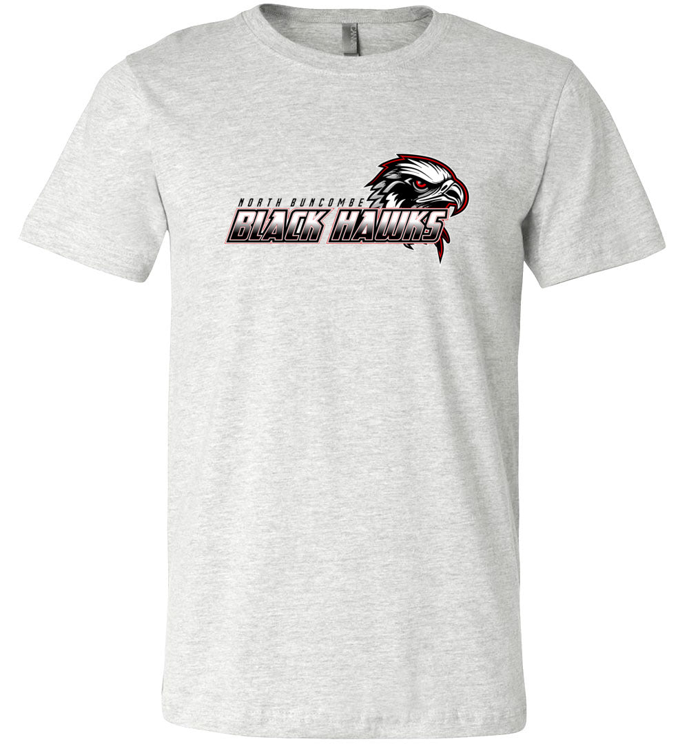 BLACK HAWKS! - Official Gear - Type 2 Short Sleeve Unisex, Modern Sports Logo
