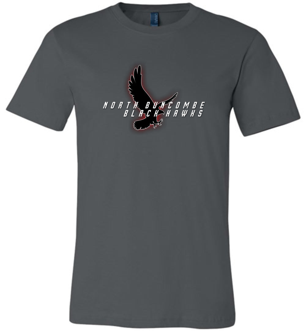 BLACK HAWKS! - Official Gear - Type 4 Short Sleeve Unisex, Modern Sports Logo