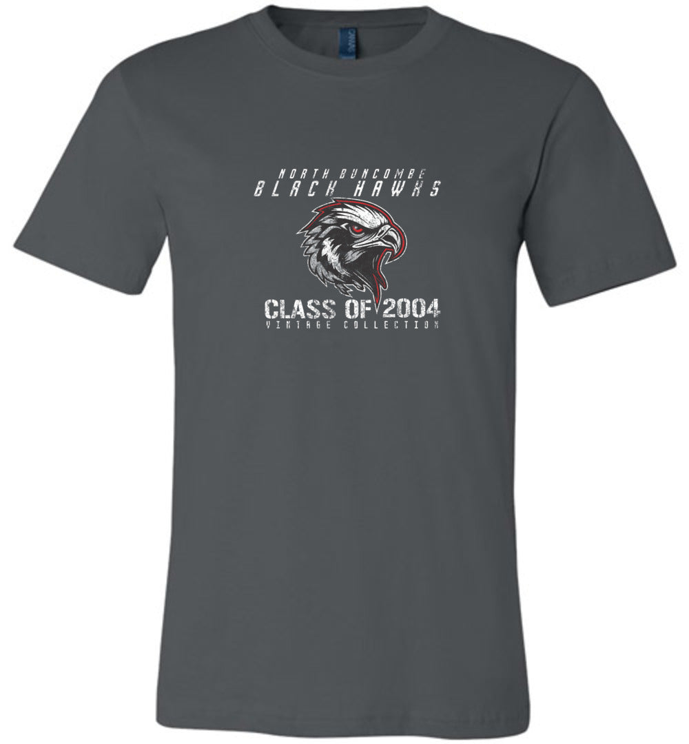 BLACK HAWKS! - Vintage 2004 Reunion Gear - Concept 001 Short Sleeve Unisex, Modern Sports Logo