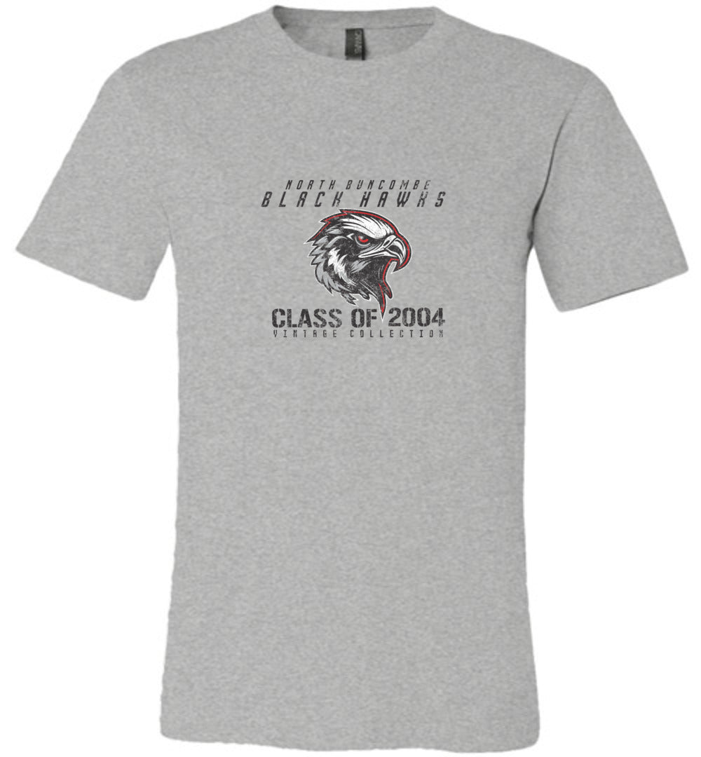 BLACK HAWKS! - Vintage 2004 Reunion Gear - Concept 001 Short Sleeve Unisex, Modern Sports Logo