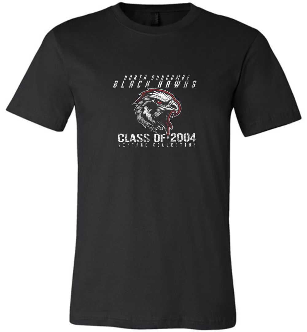 BLACK HAWKS! - Vintage 2004 Reunion Gear - Concept 001 Short Sleeve Unisex, Modern Sports Logo