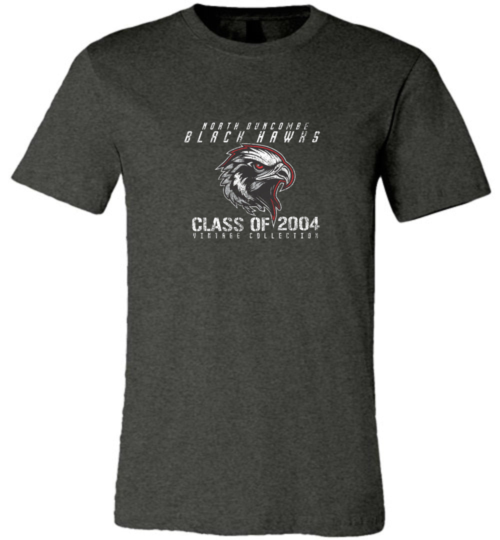 BLACK HAWKS! - Vintage 2004 Reunion Gear - Concept 001 Short Sleeve Unisex, Modern Sports Logo