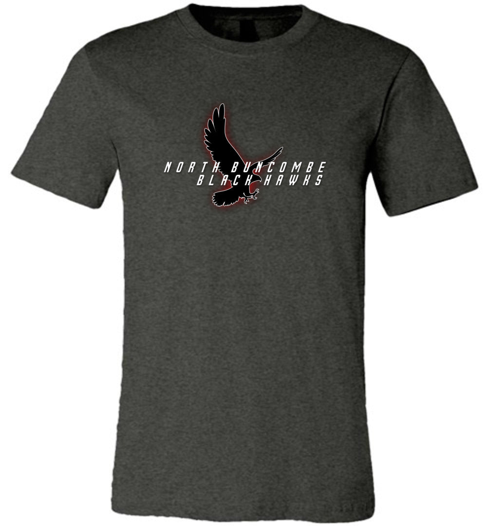 BLACK HAWKS! - Official Gear - Type 4 Short Sleeve Unisex, Modern Sports Logo
