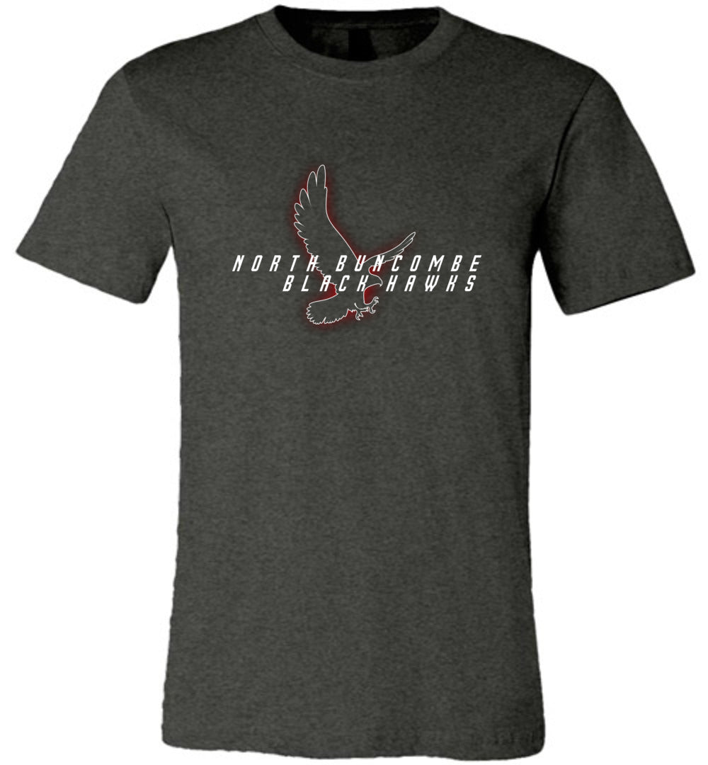 BLACK HAWKS! - Official Gear - Type 4 Short Sleeve Unisex, Modern Sports Logo