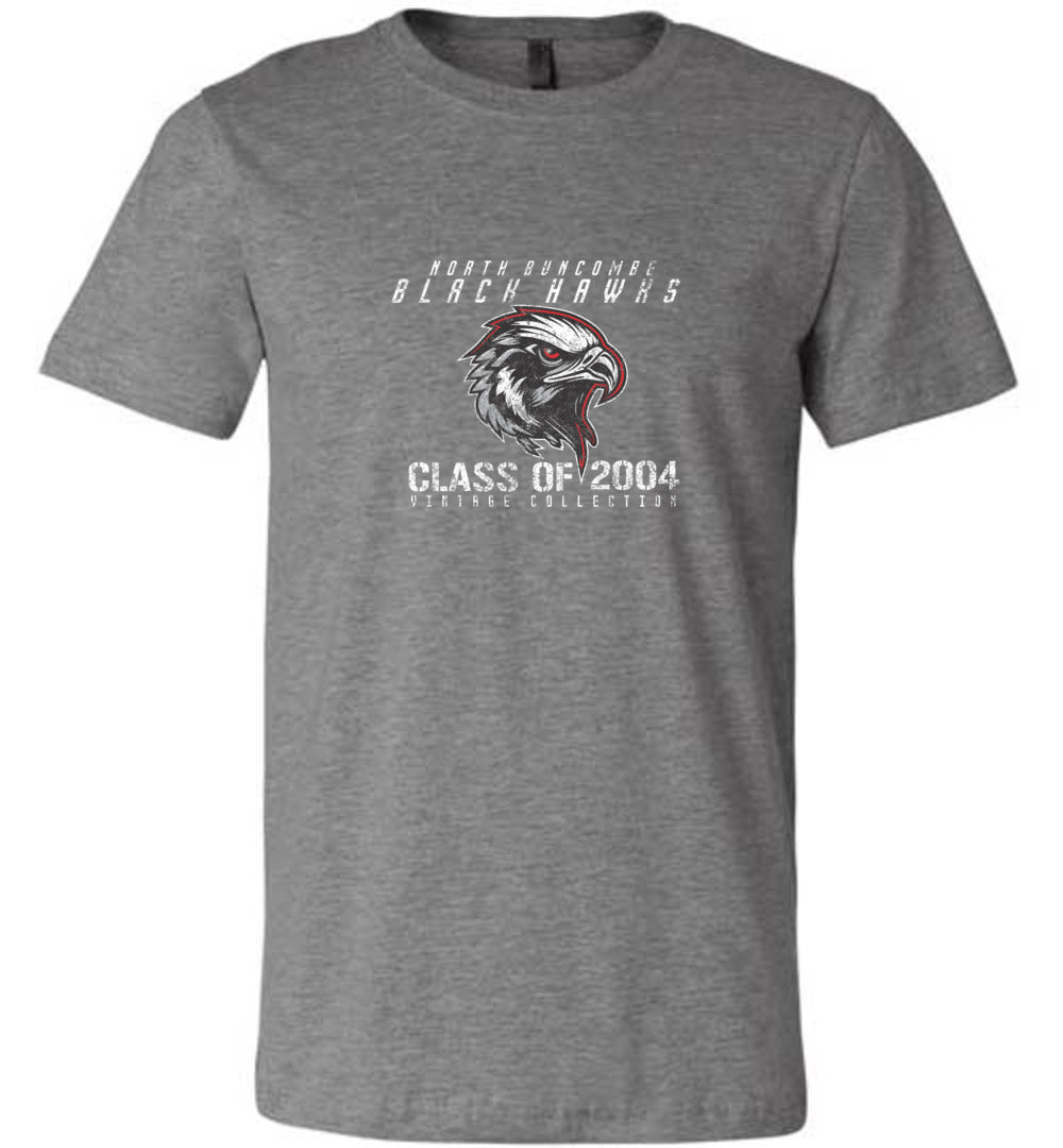BLACK HAWKS! - Vintage 2004 Reunion Gear - Concept 001 Short Sleeve Unisex, Modern Sports Logo