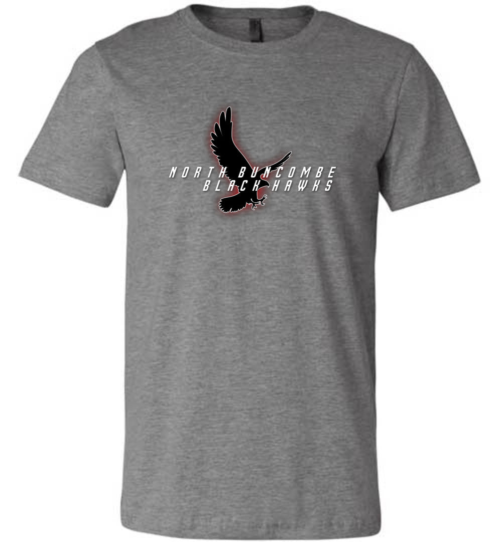 BLACK HAWKS! - Official Gear - Type 4 Short Sleeve Unisex, Modern Sports Logo