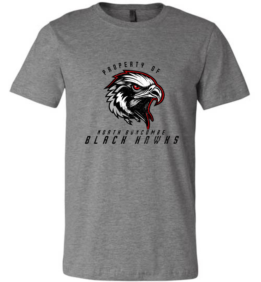 BLACK HAWKS! - Official Gear - Type 8 Short Sleeve Unisex, Modern Sports Logo