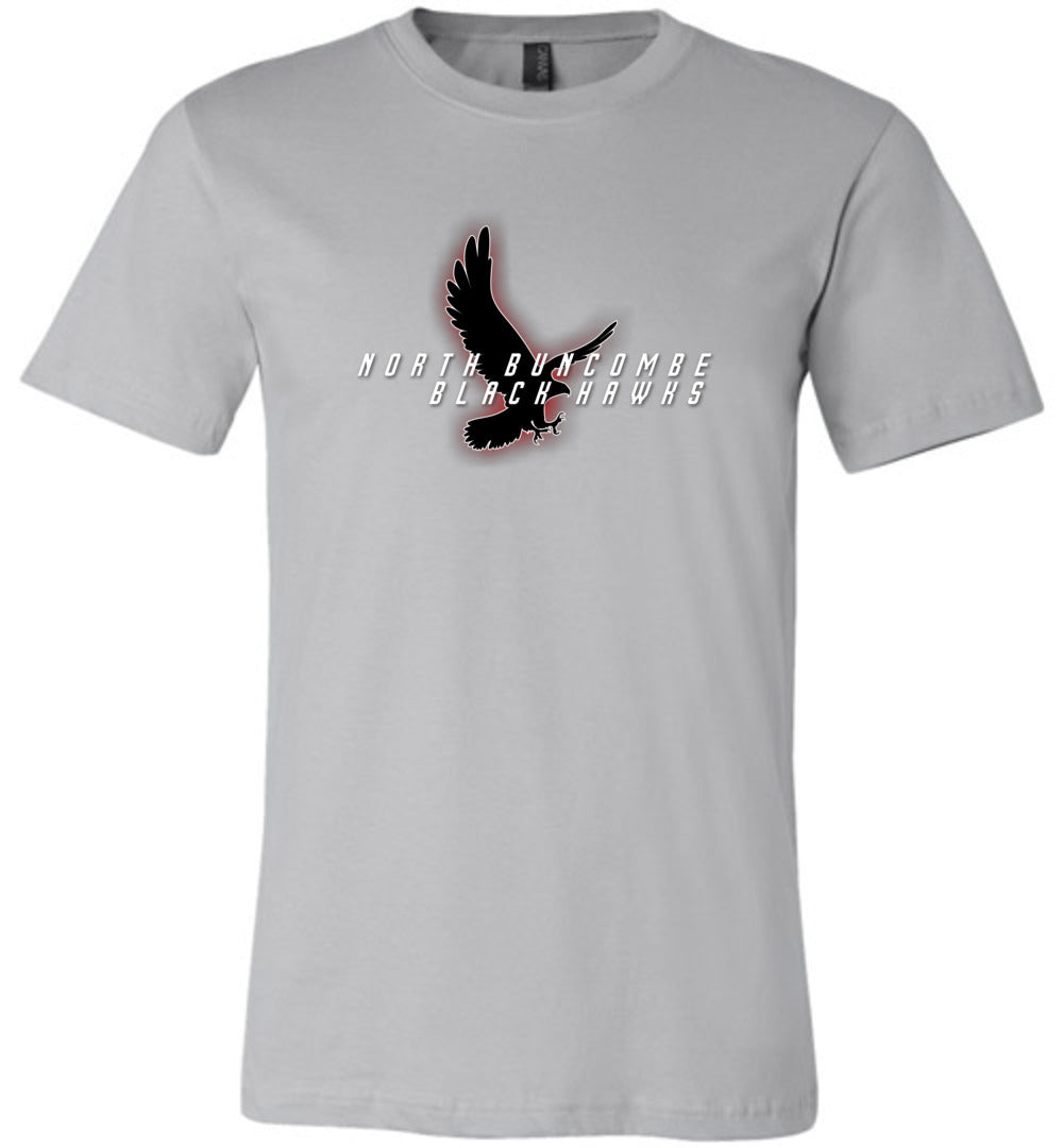 BLACK HAWKS! - Official Gear - Type 4 Short Sleeve Unisex, Modern Sports Logo