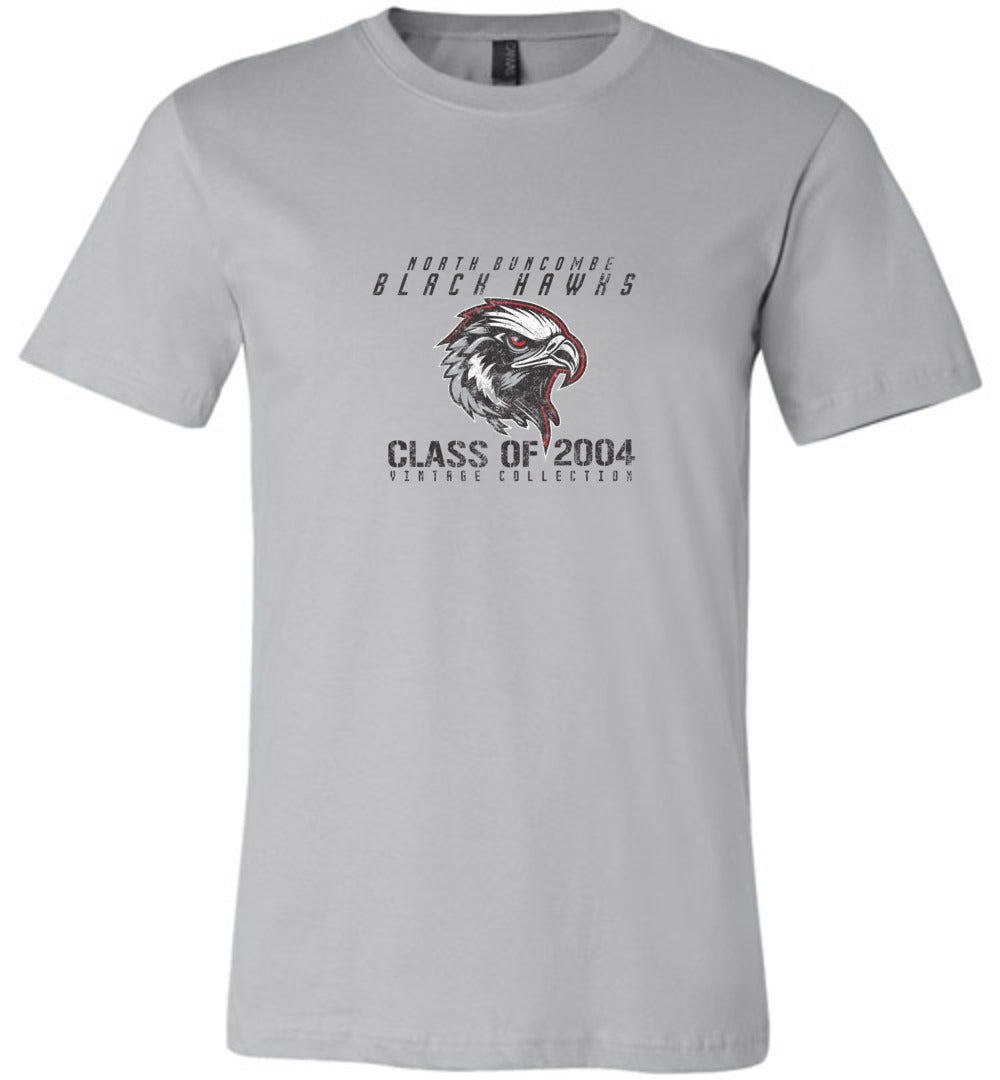 BLACK HAWKS! - Vintage 2004 Reunion Gear - Concept 001 Short Sleeve Unisex, Modern Sports Logo