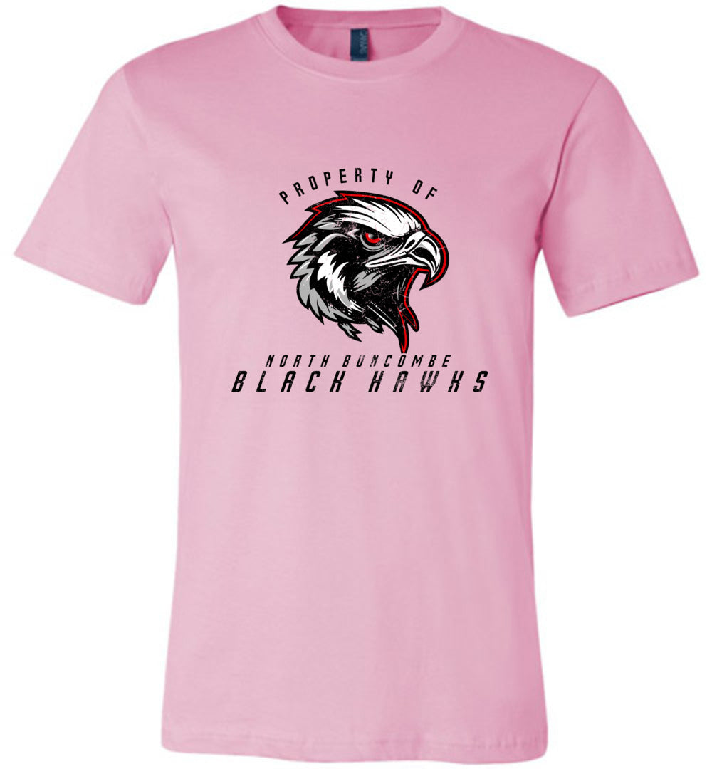 BLACK HAWKS! - Official Gear - Type 8 Short Sleeve Unisex, Modern Sports Logo
