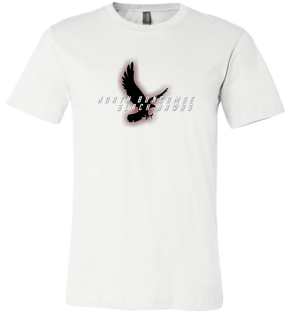 BLACK HAWKS! - Official Gear - Type 4 Short Sleeve Unisex, Modern Sports Logo