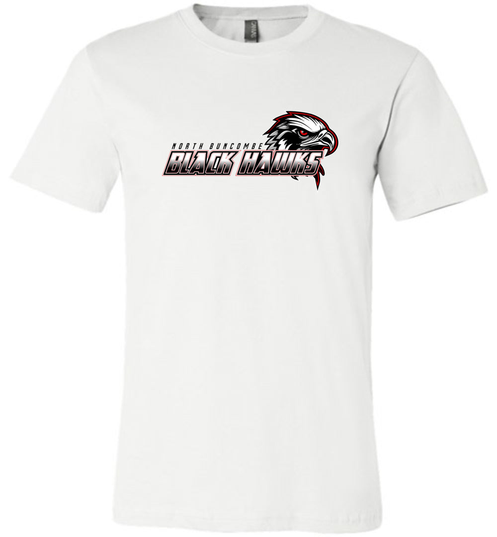 BLACK HAWKS! - Official Gear - Type 2 Short Sleeve Unisex, Modern Sports Logo