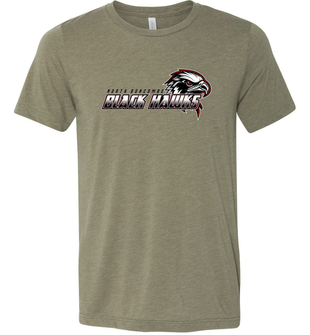 BLACK HAWKS! - Official Gear - Type 2 Short Sleeve Unisex, Modern Sports Logo