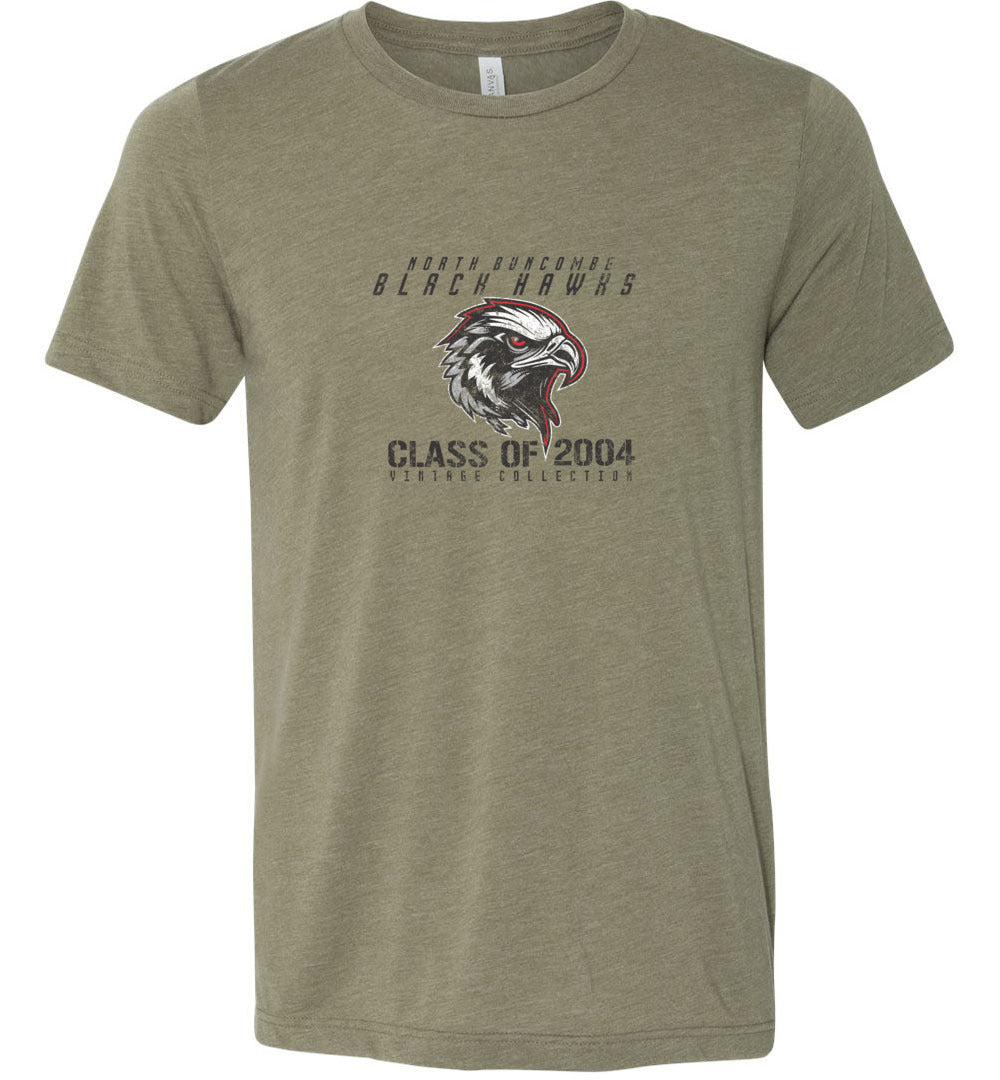 BLACK HAWKS! - Vintage 2004 Reunion Gear - Concept 001 Short Sleeve Unisex, Modern Sports Logo