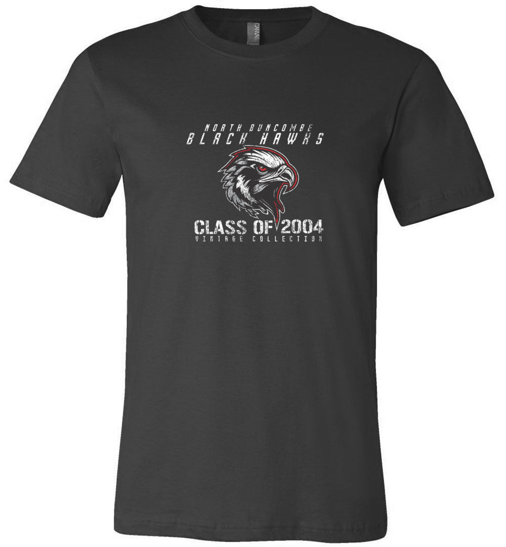 BLACK HAWKS! - Vintage 2004 Reunion Gear - Concept 001 Short Sleeve Unisex, Modern Sports Logo