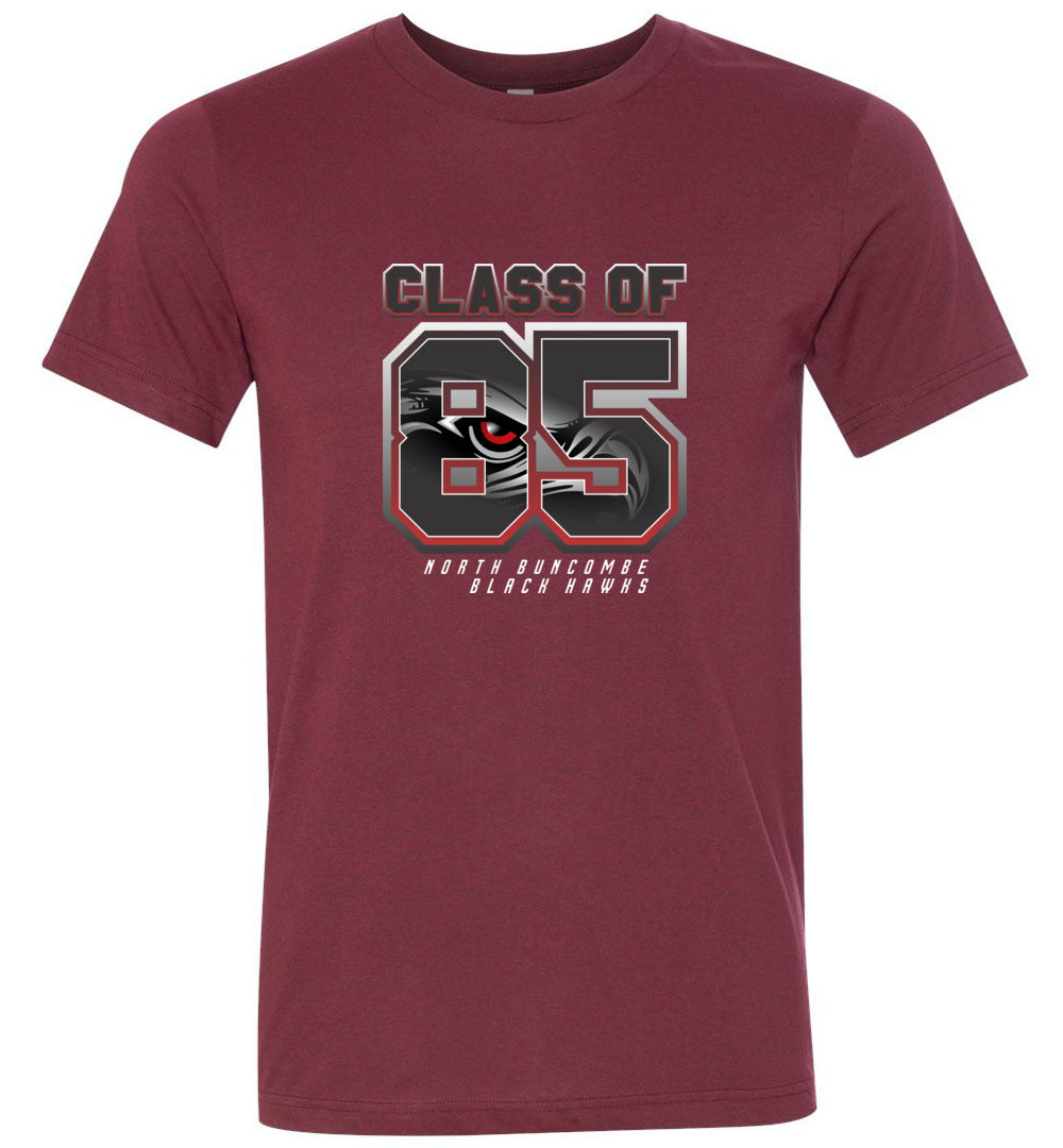 BLACK HAWKS! - Vintage 1985 Reunion Gear - Concept 002 Short Sleeve Unisex, Modern Sports Logo