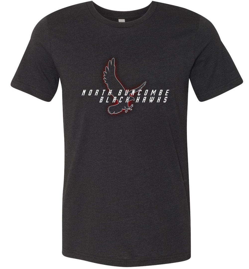 BLACK HAWKS! - Official Gear - Type 4 Short Sleeve Unisex, Modern Sports Logo