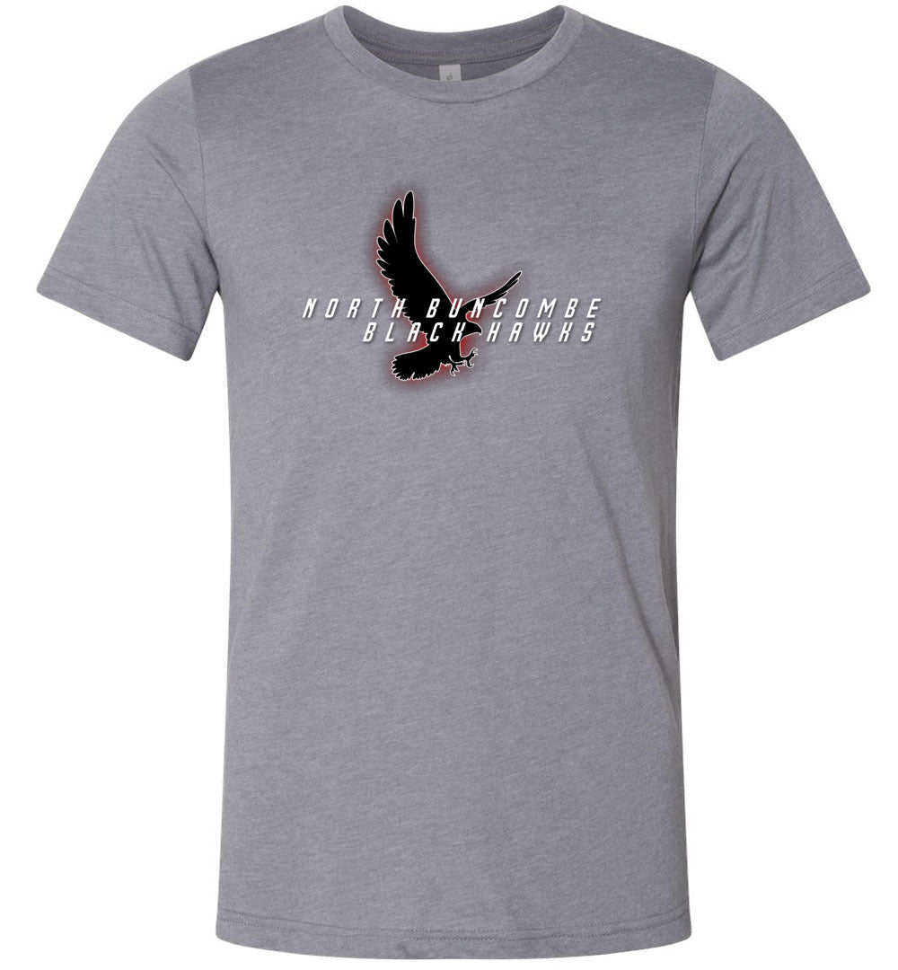BLACK HAWKS! - Official Gear - Type 4 Short Sleeve Unisex, Modern Sports Logo