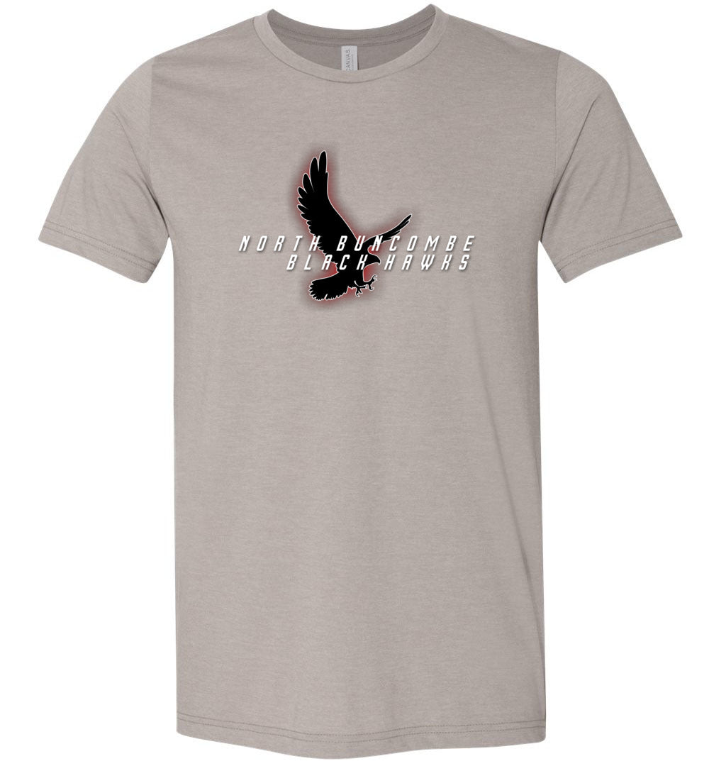 BLACK HAWKS! - Official Gear - Type 4 Short Sleeve Unisex, Modern Sports Logo