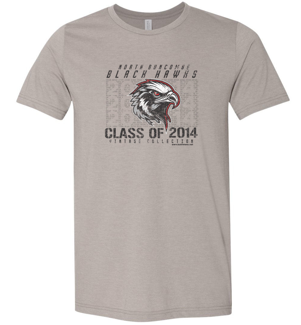 BLACK HAWKS! - Vintage 2014 Reunion Gear - Concept 001 Short Sleeve Unisex, Modern Sports Logo