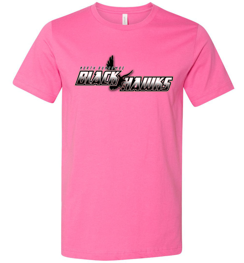 BLACK HAWKS! - Official Gear - Type 5 Short Sleeve Unisex, Modern Sports Logo