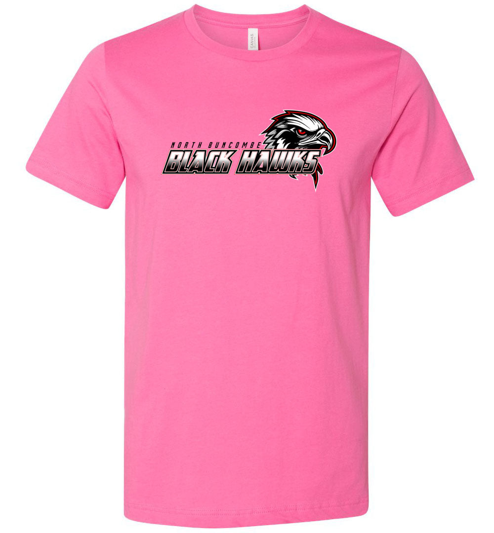 BLACK HAWKS! - Official Gear - Type 2 Short Sleeve Unisex, Modern Sports Logo