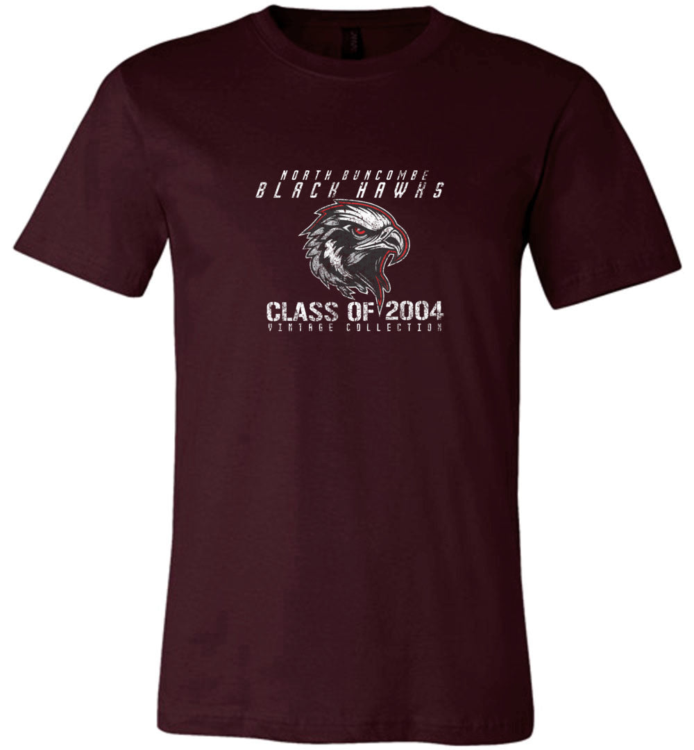 BLACK HAWKS! - Vintage 2004 Reunion Gear - Concept 001 Short Sleeve Unisex, Modern Sports Logo