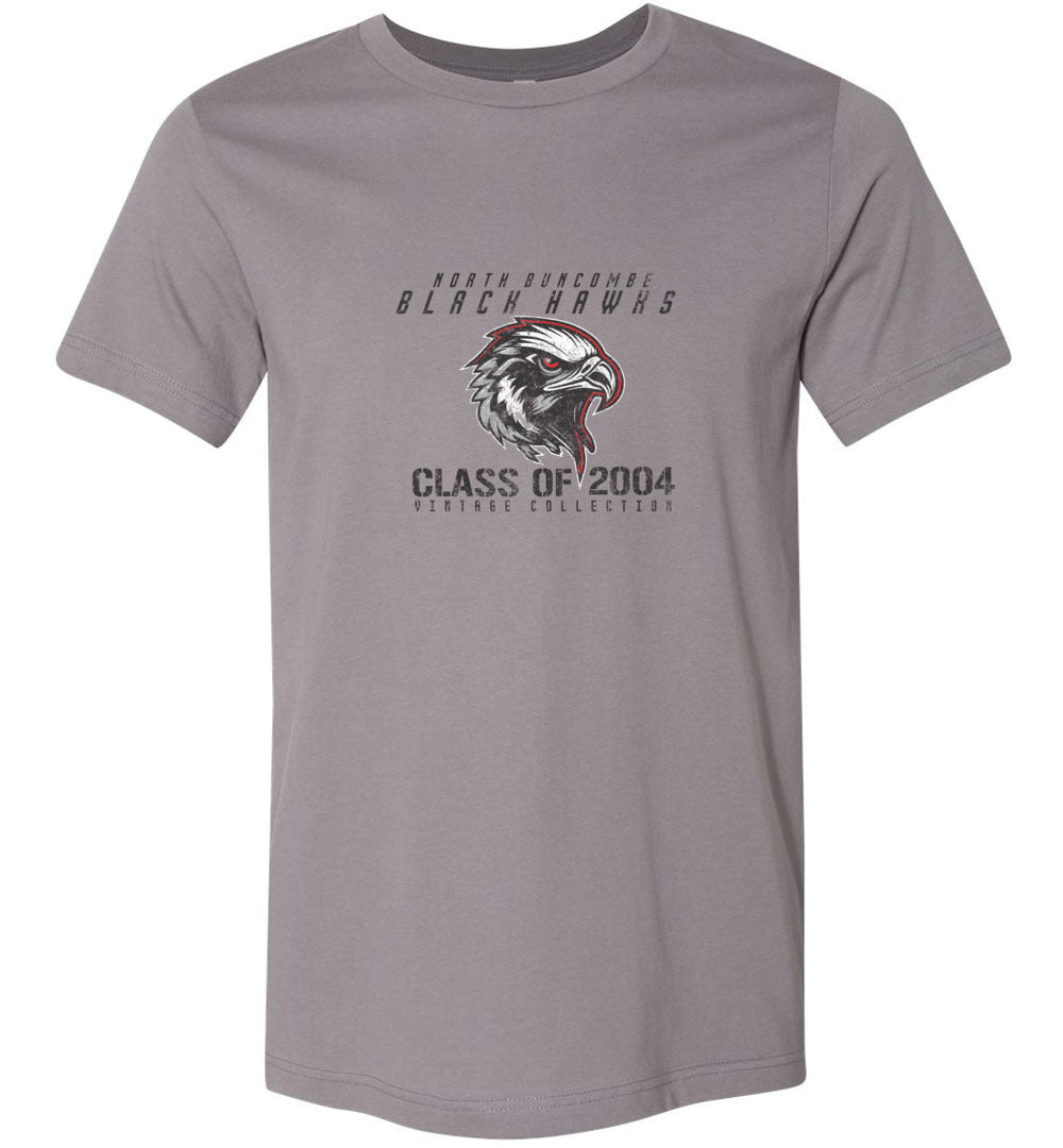 BLACK HAWKS! - Vintage 2004 Reunion Gear - Concept 001 Short Sleeve Unisex, Modern Sports Logo