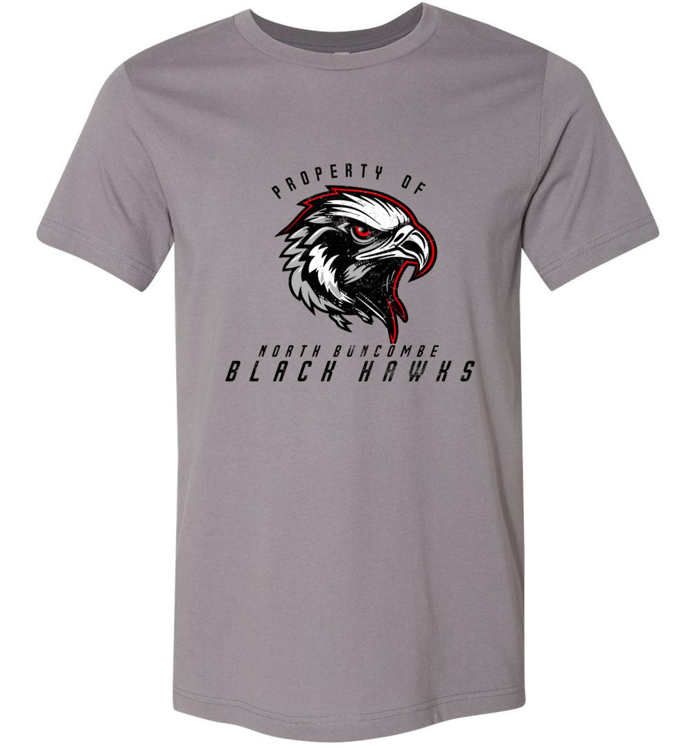 BLACK HAWKS! - Official Gear - Type 8 Short Sleeve Unisex, Modern Sports Logo