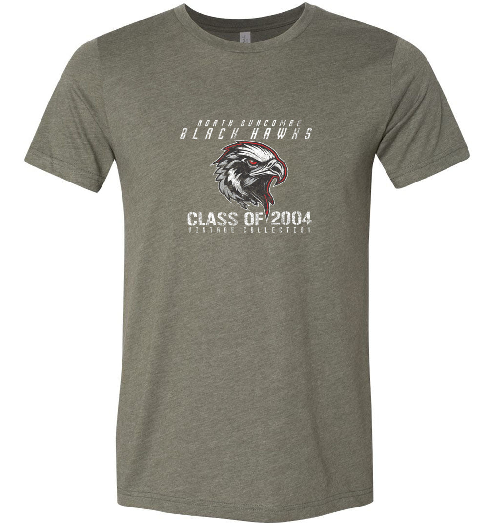 BLACK HAWKS! - Vintage 2004 Reunion Gear - Concept 001 Short Sleeve Unisex, Modern Sports Logo