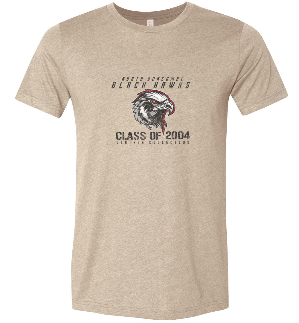 BLACK HAWKS! - Vintage 2004 Reunion Gear - Concept 001 Short Sleeve Unisex, Modern Sports Logo