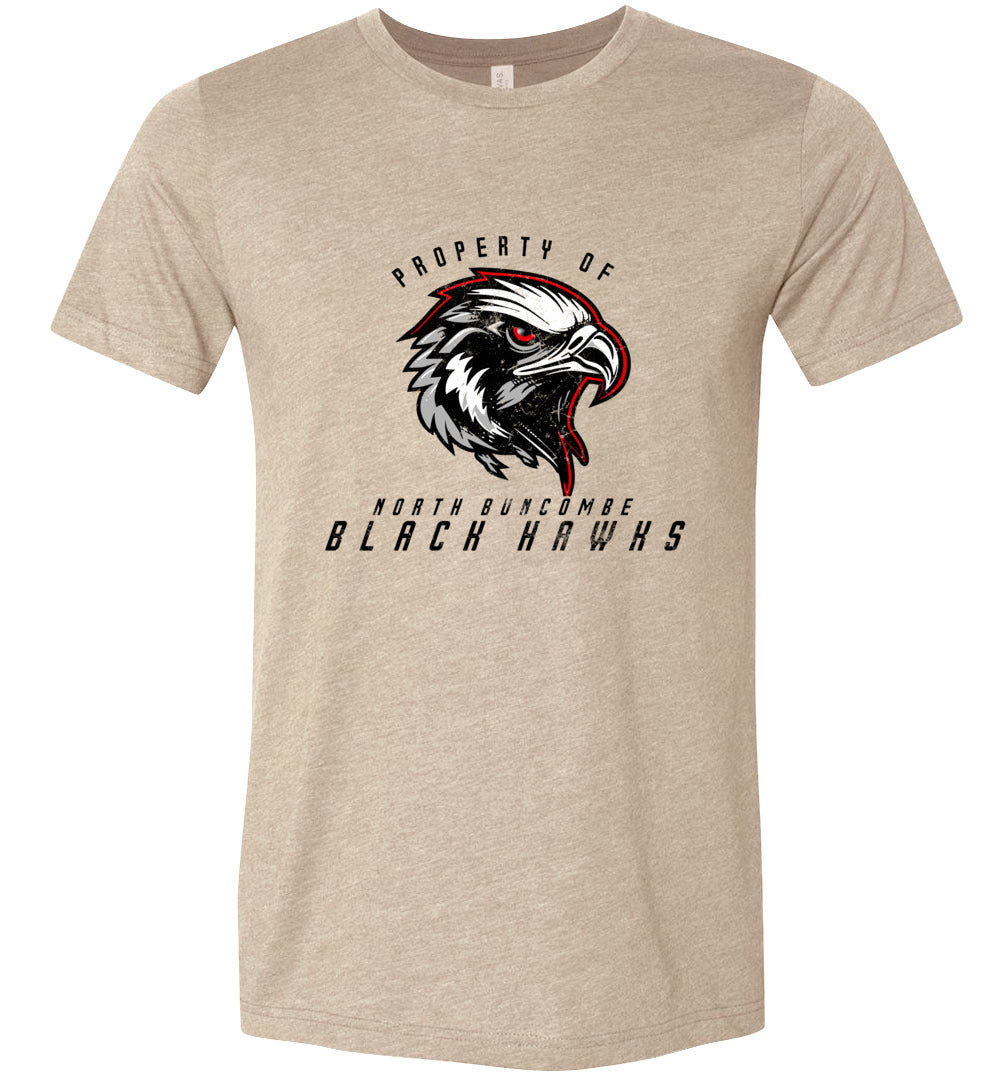 BLACK HAWKS! - Official Gear - Type 8 Short Sleeve Unisex, Modern Sports Logo