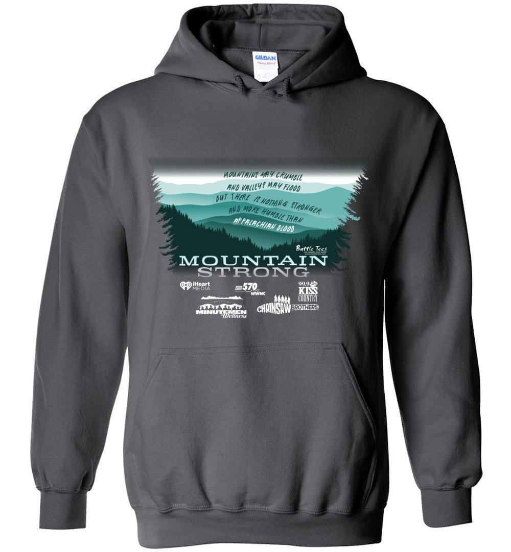 LIMITED EDITION! - MOUNTAIN STRONG - Hurricane Helene Disaster Fundraiser hoodie!