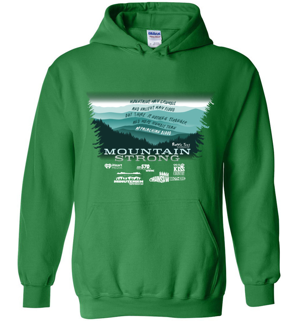 LIMITED EDITION! - MOUNTAIN STRONG - Hurricane Helene Disaster Fundraiser hoodie!