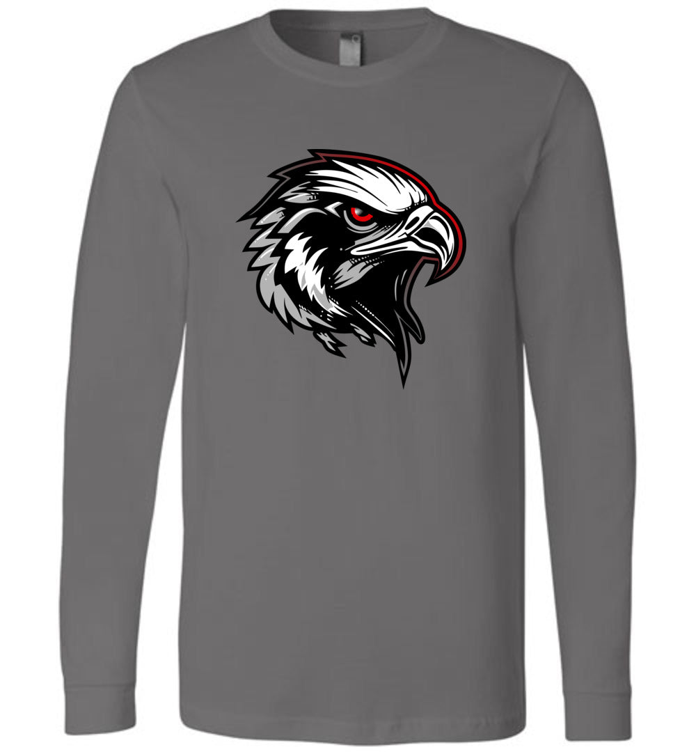 BLACK HAWKS! - Official Gear - Type 6 Long Sleeve Unisex, Modern Sports Logo
