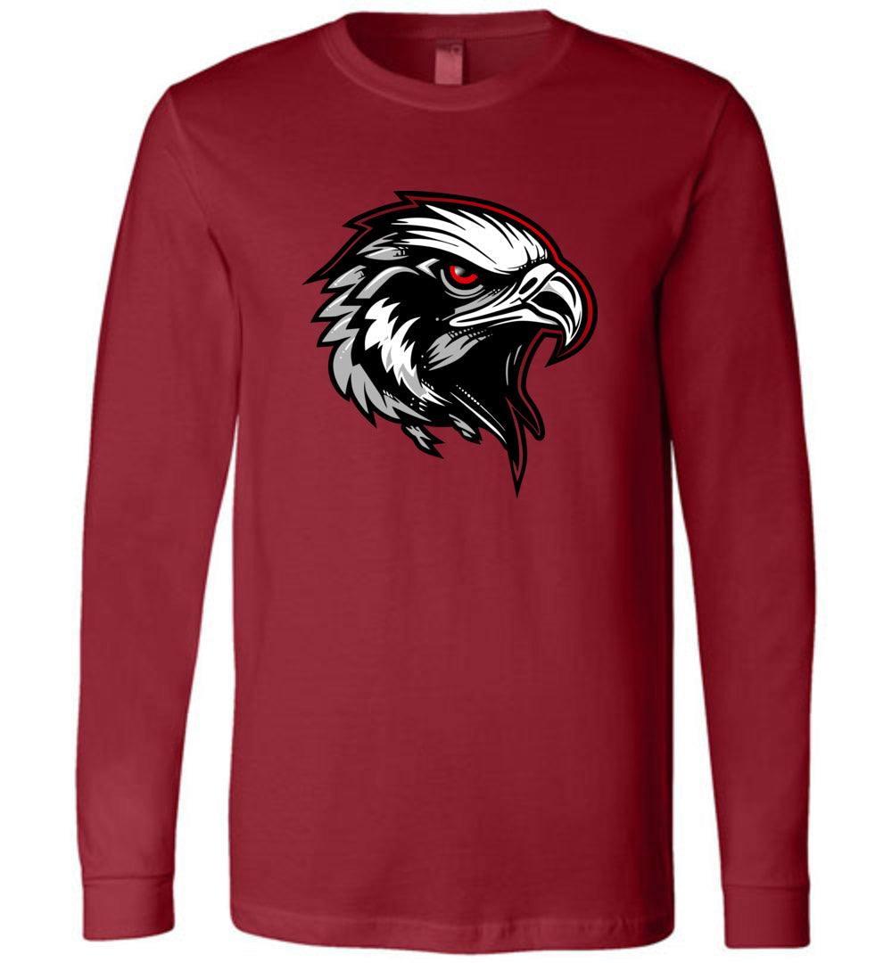 BLACK HAWKS! - Official Gear - Type 6 Long Sleeve Unisex, Modern Sports Logo