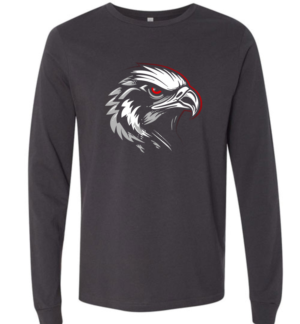 BLACK HAWKS! - Official Gear - Type 6 Long Sleeve Unisex, Modern Sports Logo