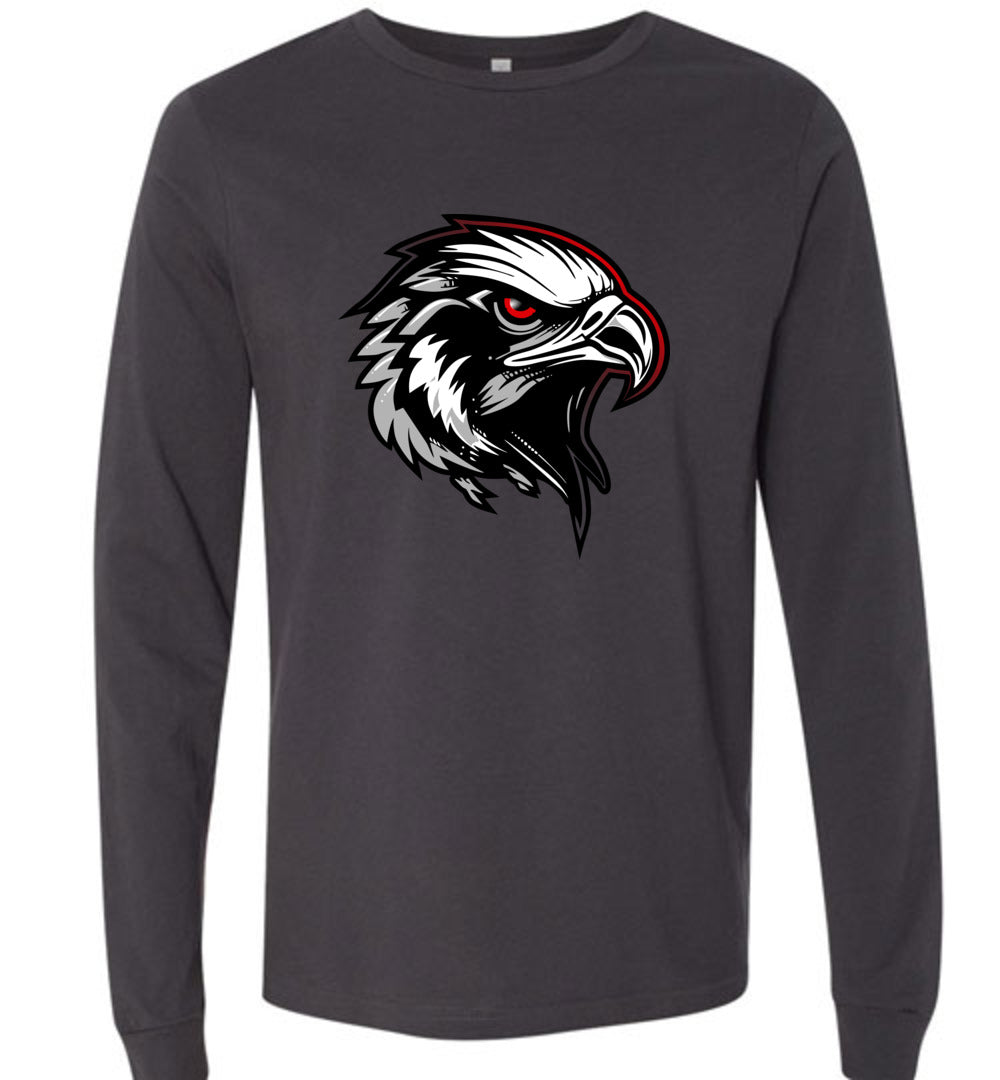 BLACK HAWKS! - Official Gear - Type 6 Long Sleeve Unisex, Modern Sports Logo