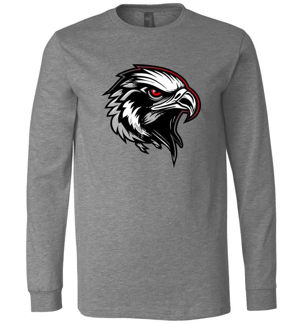 BLACK HAWKS! - Official Gear - Type 6 Long Sleeve Unisex, Modern Sports Logo
