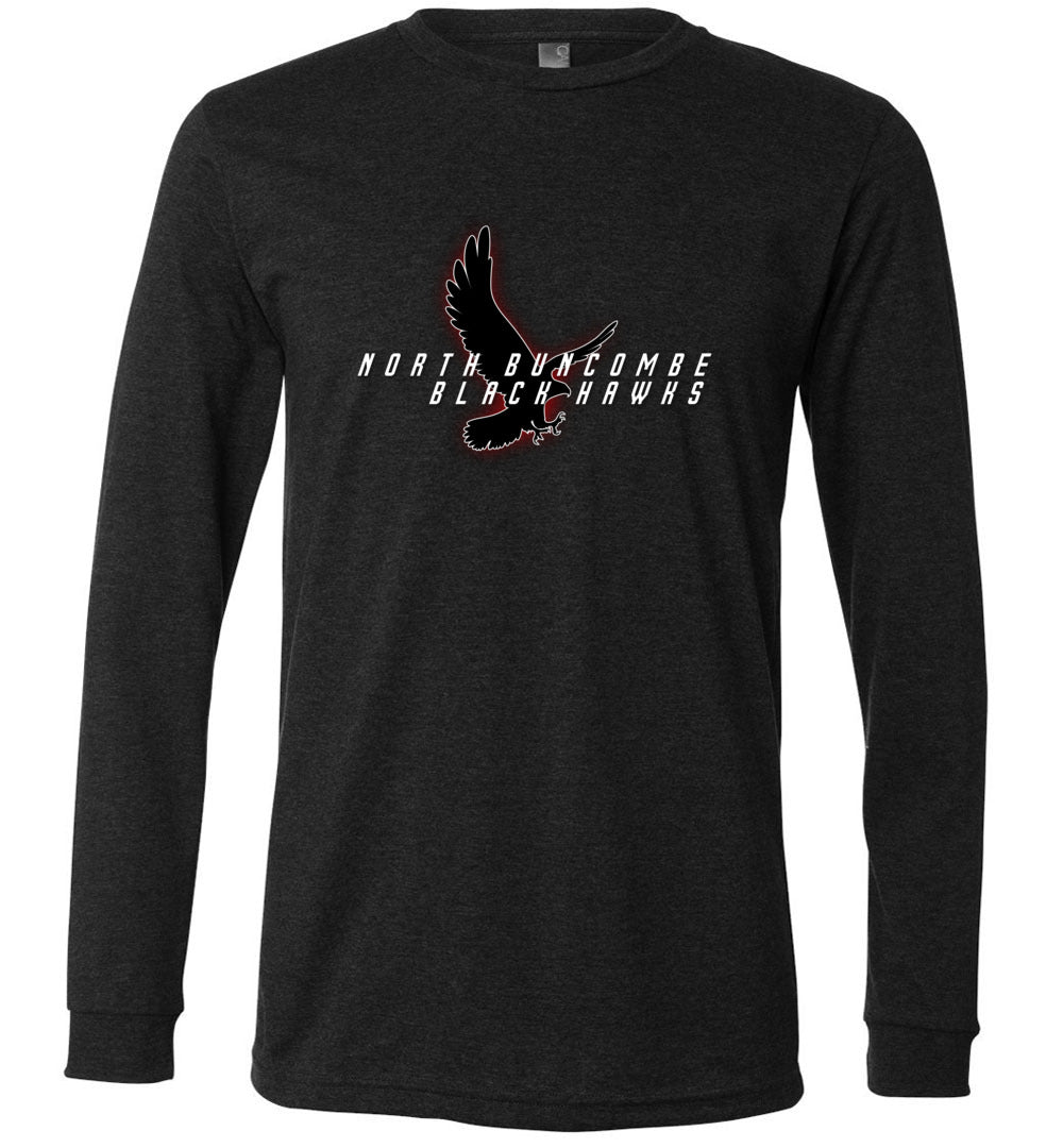 BLACK HAWKS! - Official Gear - Type 4 Long Sleeve Unisex, Modern Sports Logo