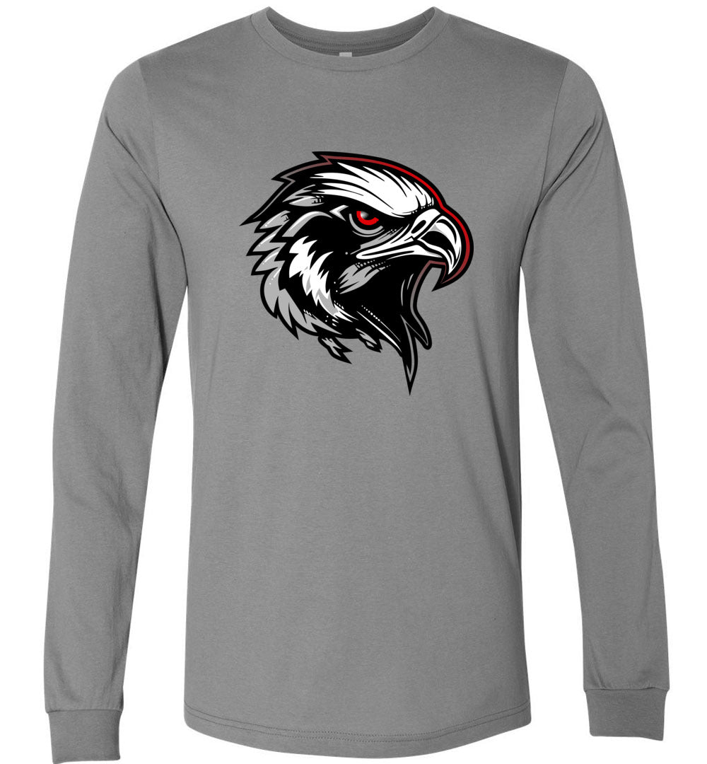 BLACK HAWKS! - Official Gear - Type 6 Long Sleeve Unisex, Modern Sports Logo