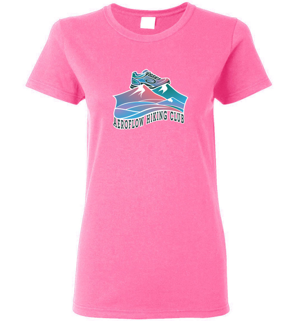 Aeroflow Hiking Club - Type 1 - Ladies Short Sleeve Tee