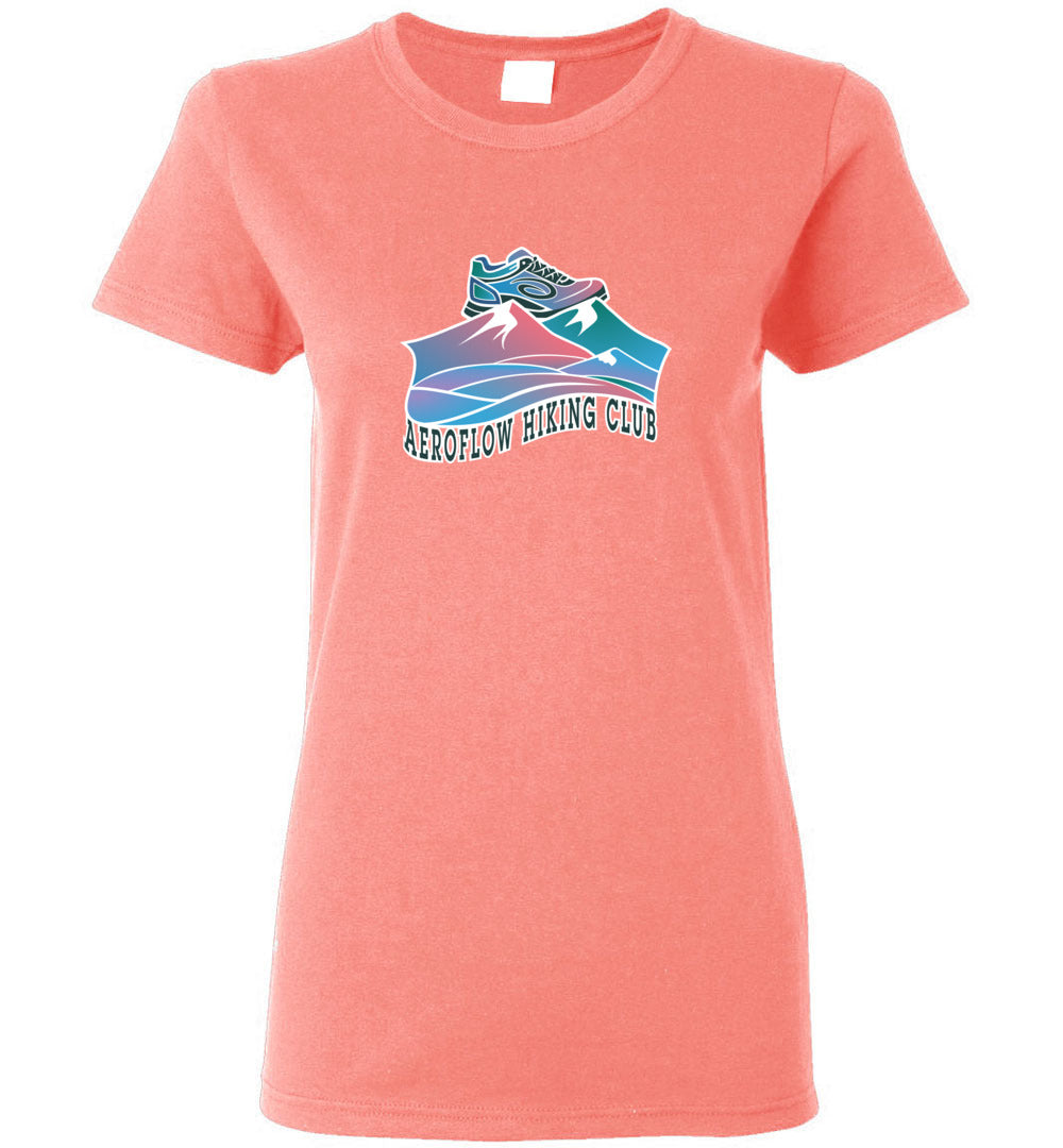 Aeroflow Hiking Club - Type 1 - Ladies Short Sleeve Tee
