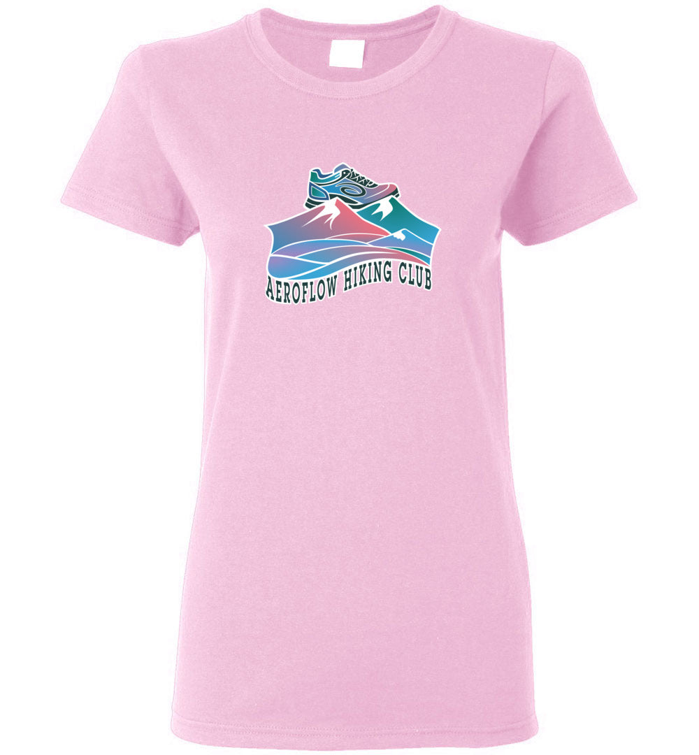Aeroflow Hiking Club - Type 1 - Ladies Short Sleeve Tee