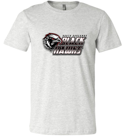 BLACK HAWKS! - Official Gear - Type 10 Short Sleeve Unisex, Modern Sports Logo