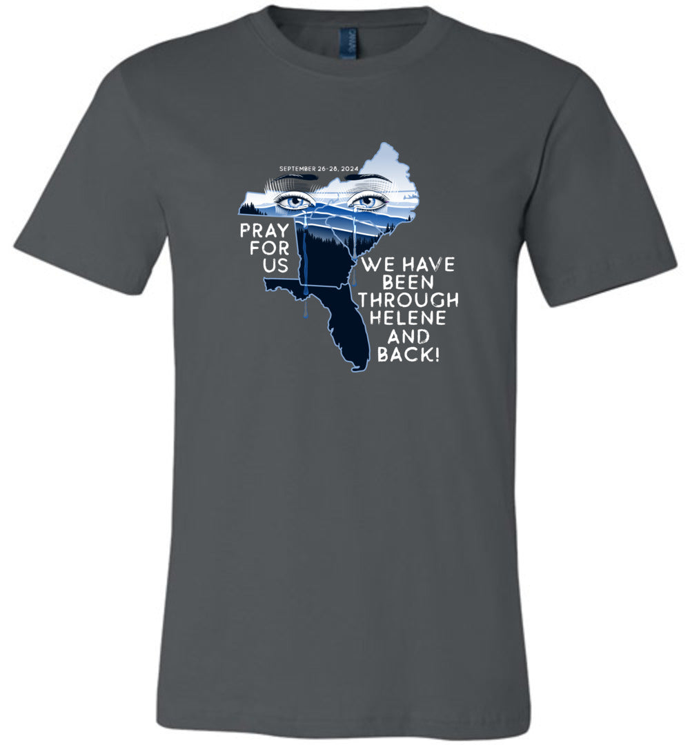 PRAY FOR US! - Hurricane Helene Disaster Fundraiser tee!