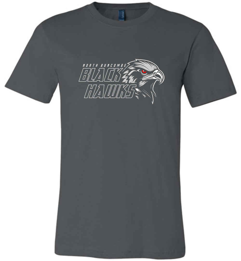 BLACK HAWKS! - Official Gear - Type11 Short Sleeve Unisex, Modern Sports Logo