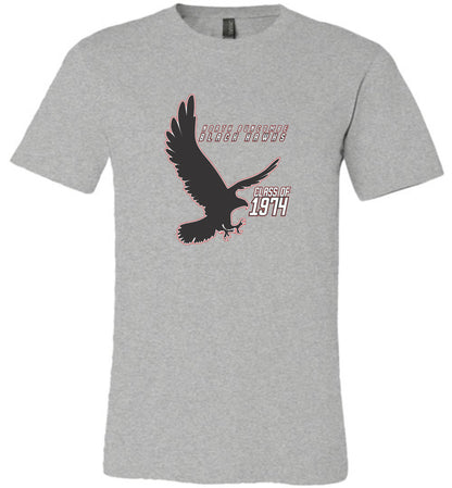 BLACK HAWKS! - Vintage 1974 Reunion Gear - Concept 002 Short Sleeve Unisex, Modern Sports Logo